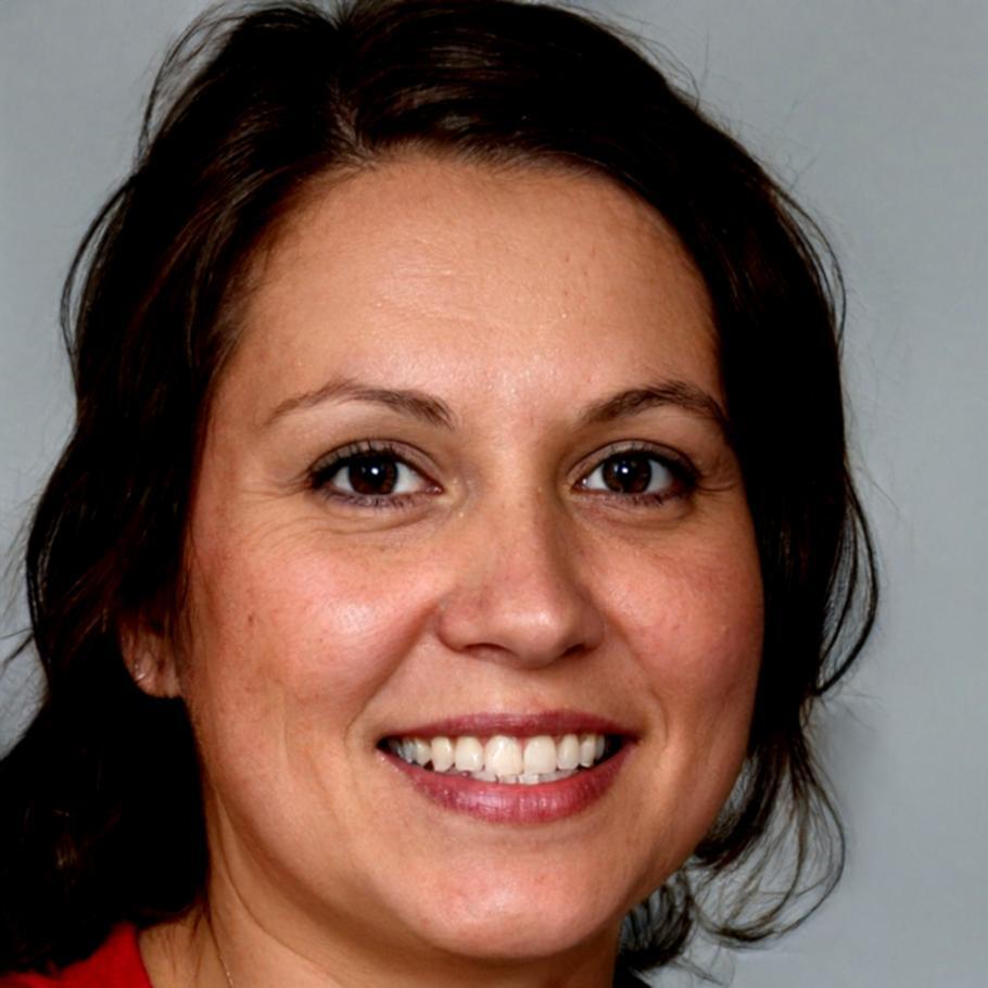 Retrato profesional de Carmen Ruiz, especialista en análisis cuantitativo